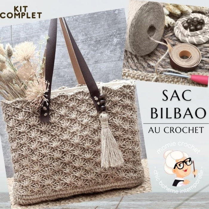 Sac Bilbao Mamie Crochet tuto pdf