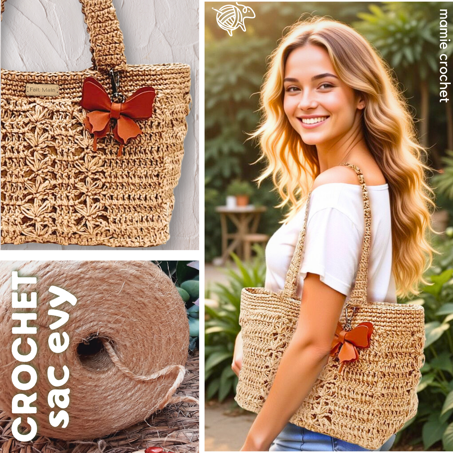 Sac Evy Mamie Crochet tuto pdf
