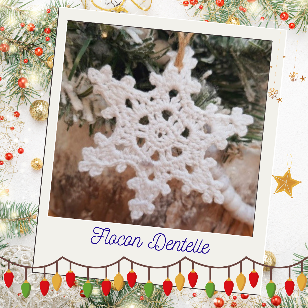 Flocon dentelle Mamie Crochet tuto pdf
