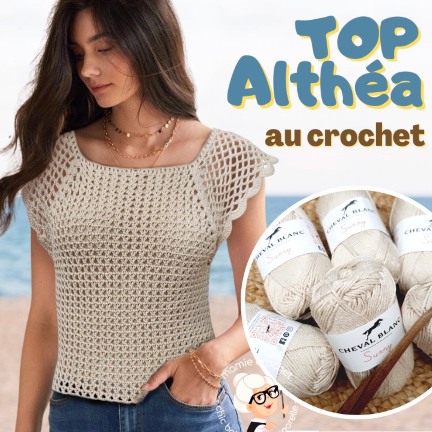 Top Althéa Mamie Crochet tuto pdf