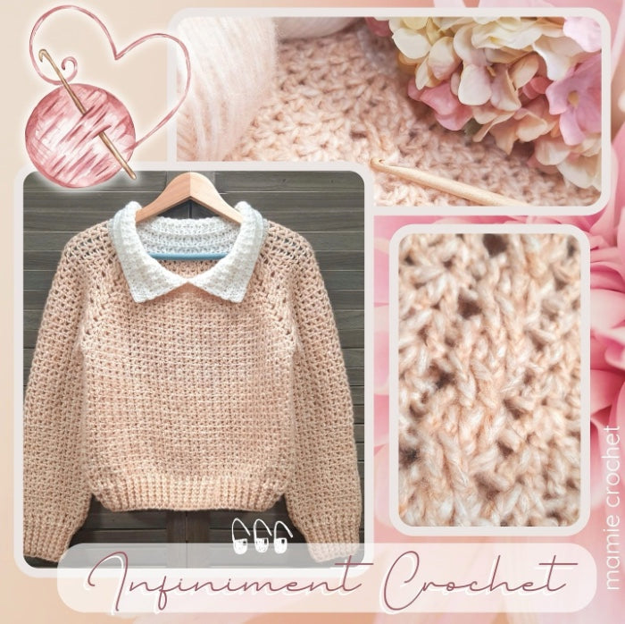 Pull Léonie Mamie Crochet tuto pdf