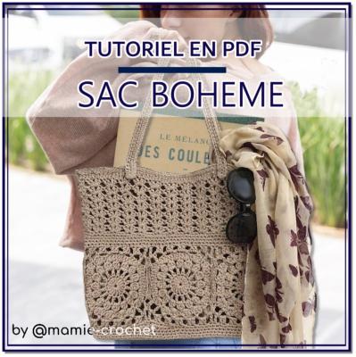 Sac Boheme Mamie Crochet tuto pdf