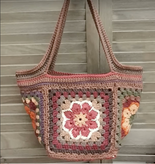 Sac Rainbow Mamie Crochet tuto pdf