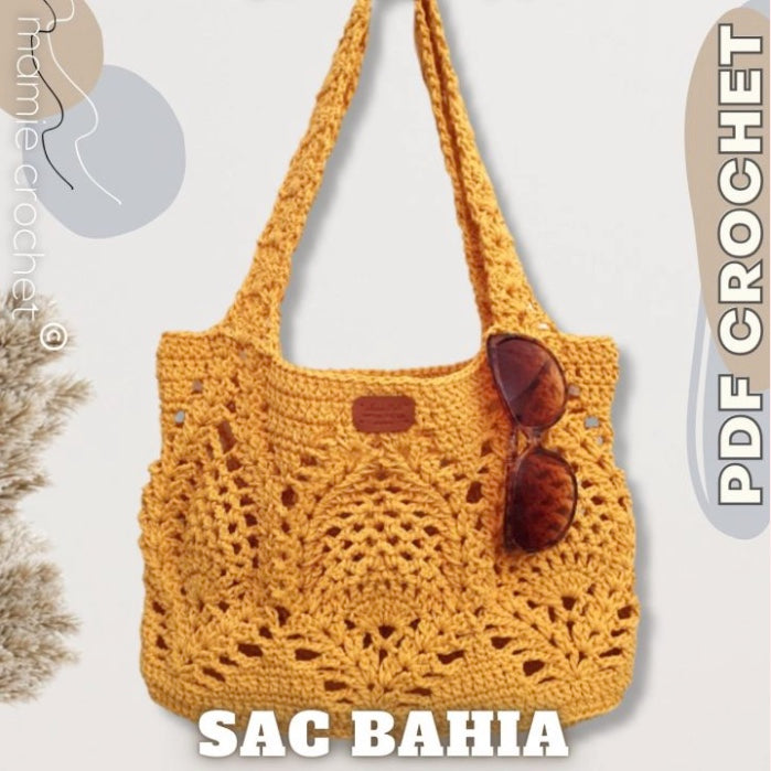 Sac Bahia Mamie Crochet tuto pdf