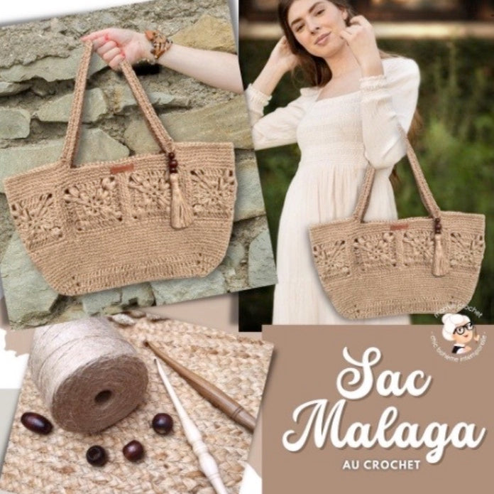 Sac Malaga Mamie Crochet tuto pdf