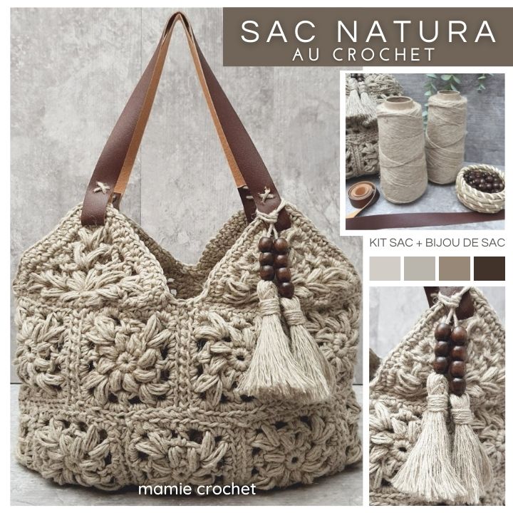 Sac Natura Mamie Crochet tuto pdf