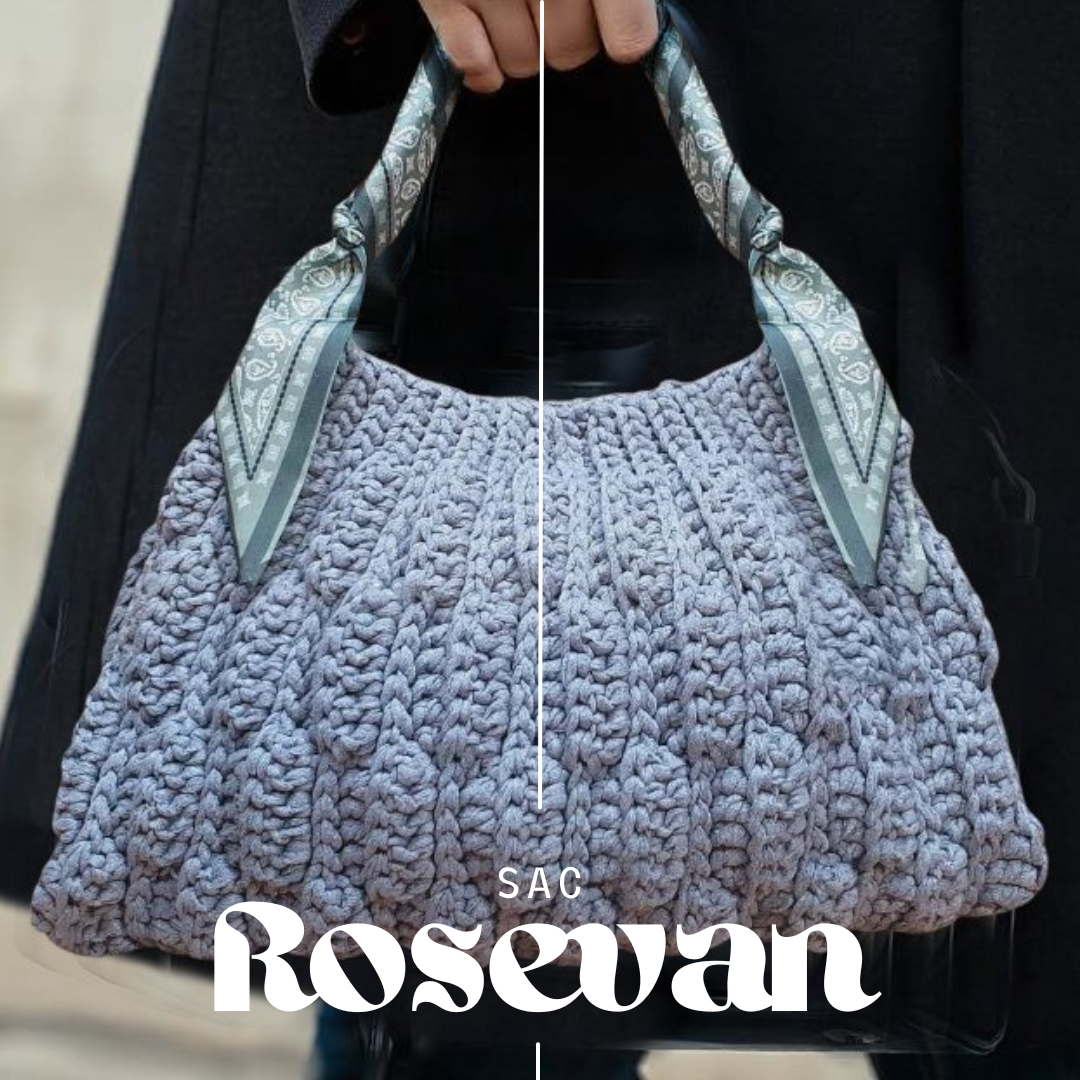 Sac Rosevan Mamie Crochet tuto pdf
