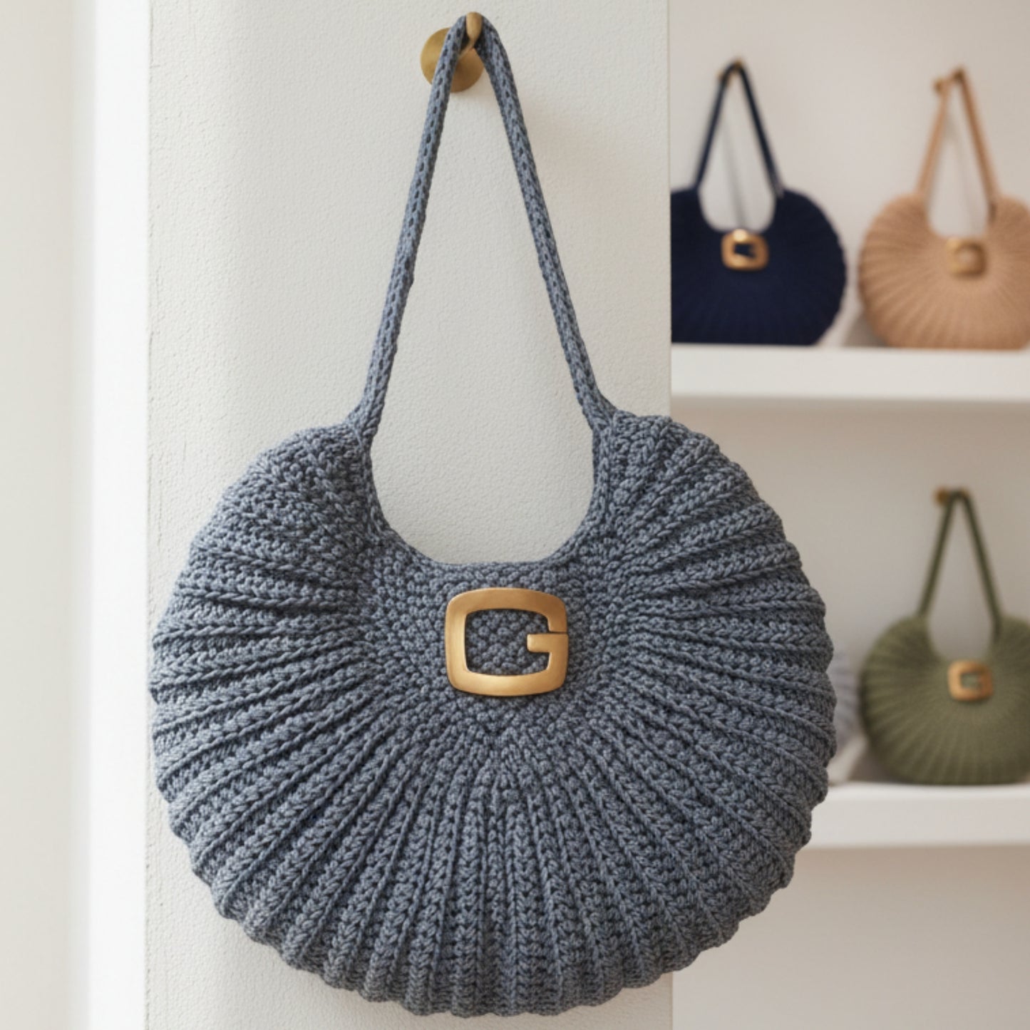 Sac Rond Halo Mamie Crochet tuto pdf