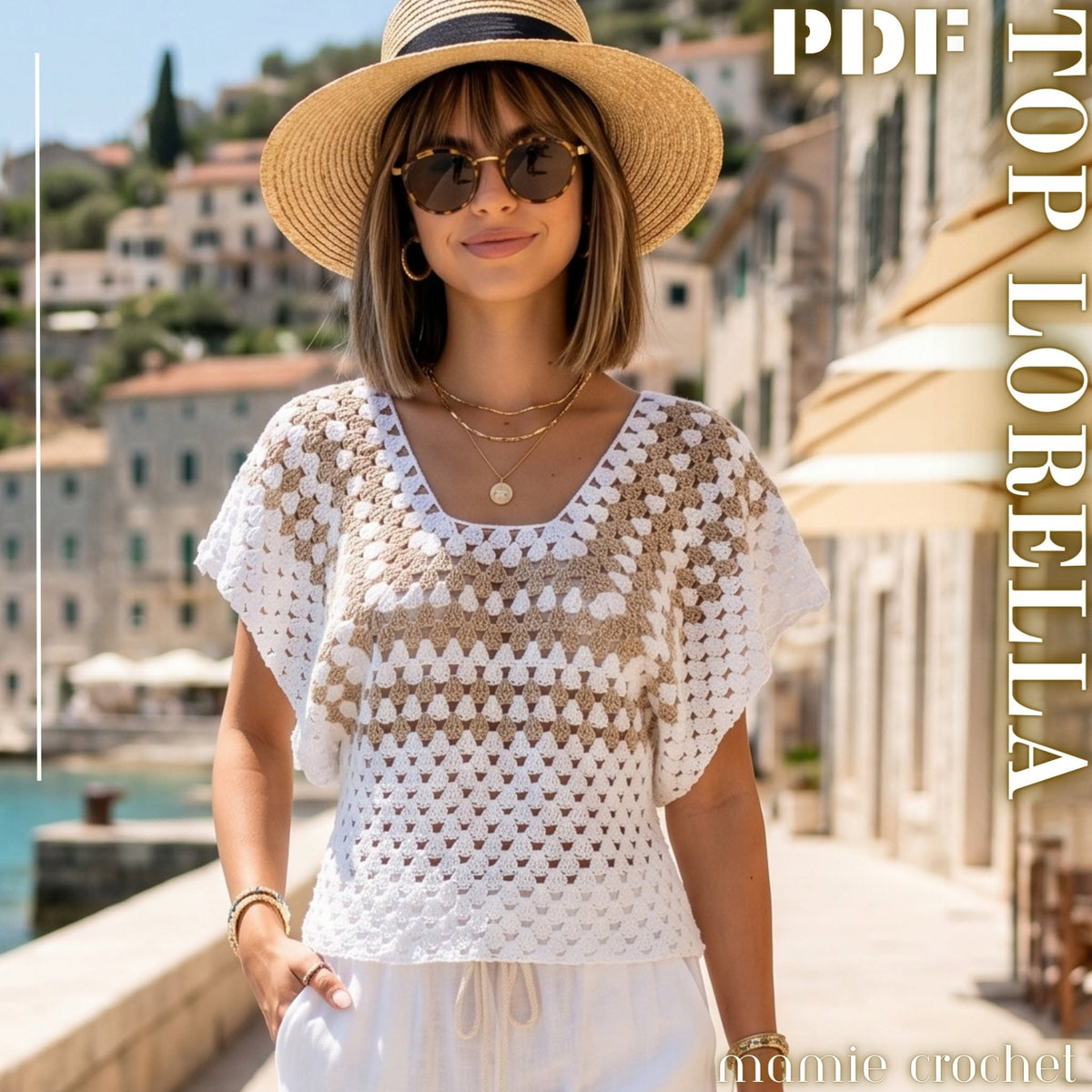 Top Lorella Mamie Crochet tuto pdf