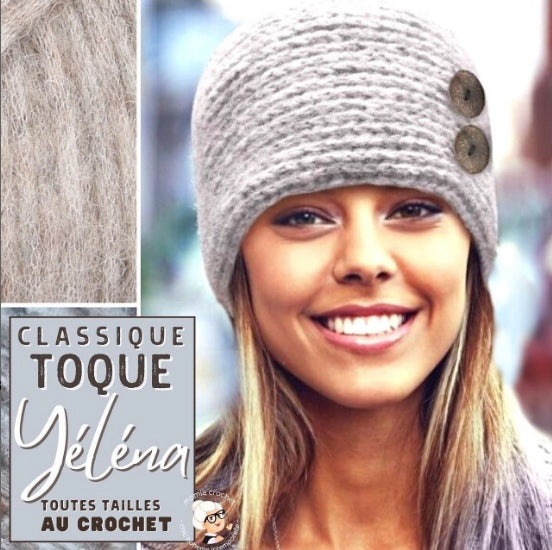 Toque Yéléna Mamie Crochet tuto pdf