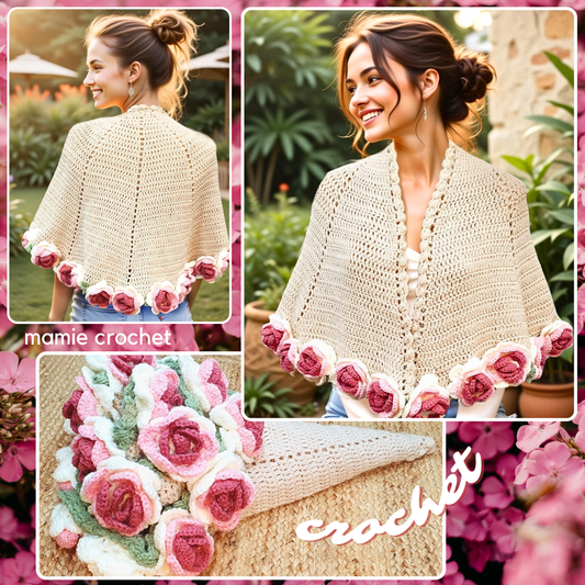 Châle Frida Mamie Crochet tuto pdf