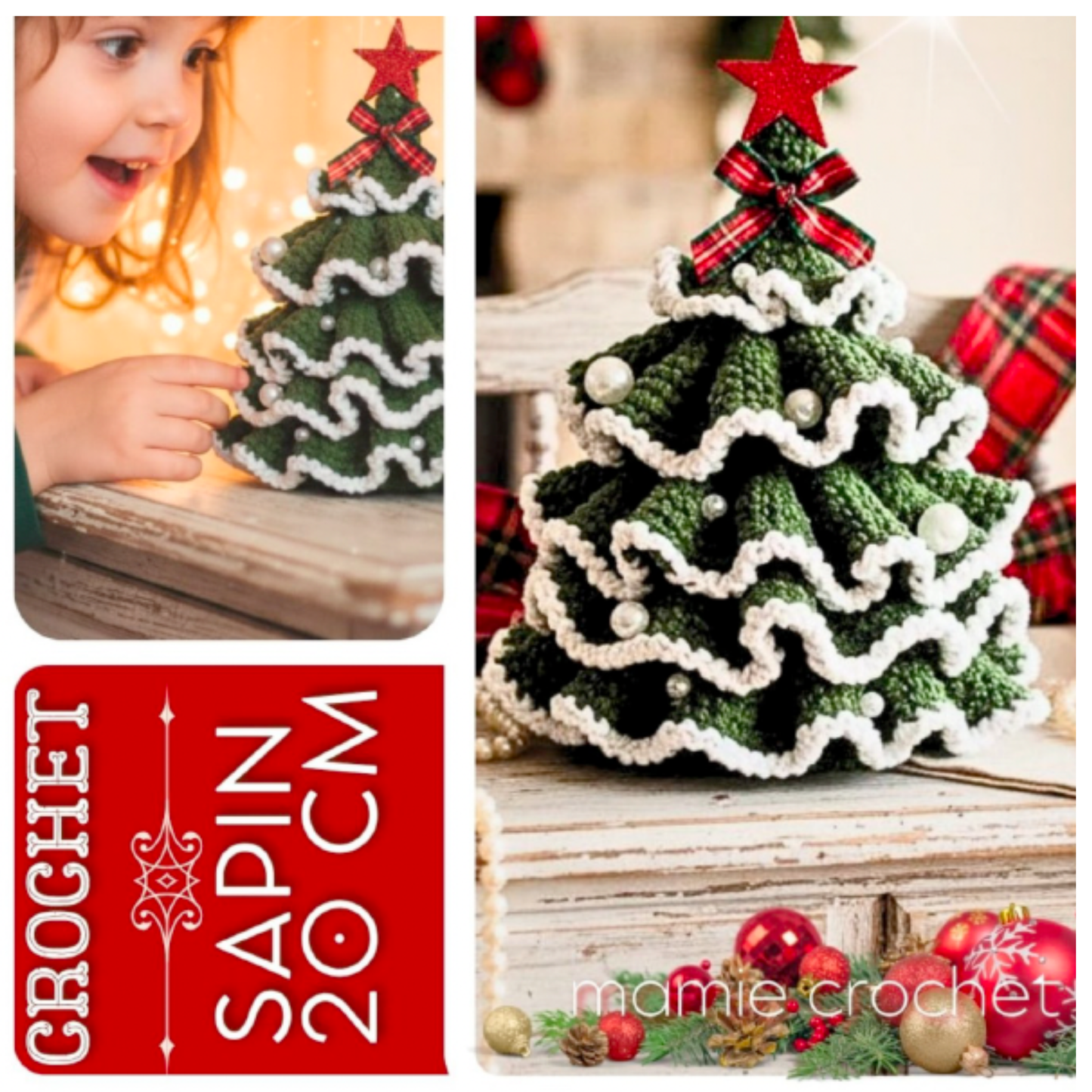 Sapin de Noël Mamie Crochet tuto pdf