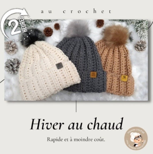 Bonnet en 2H Mamie Crochet tuto pdf