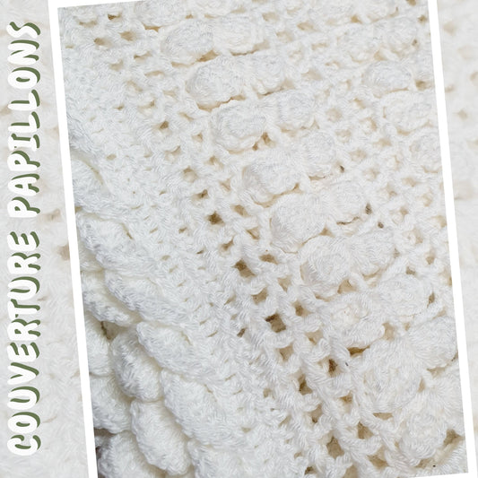 Couverture Papillons Mamie Crochet tuto pdf