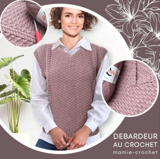 Débardeur au crochet Mamie Crochet tuto pdf