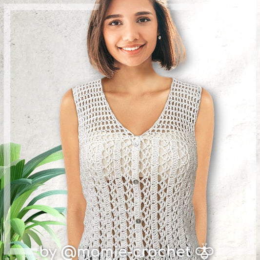 Top Carly Mamie Crochet tuto pdf