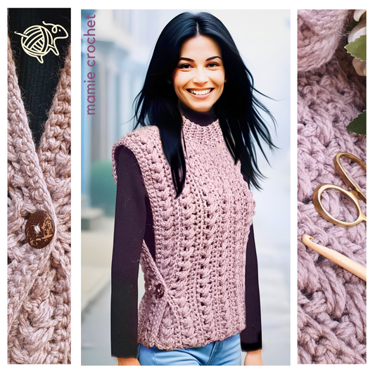 Pull Anaya Mamie Crochet tuto pdf