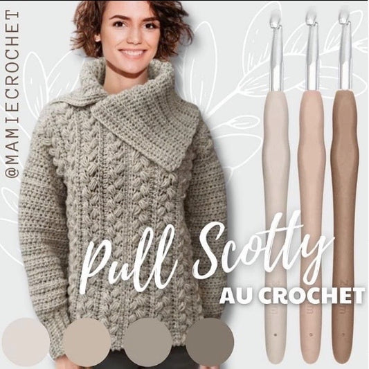 Pull Scotty Mamie Crochet tuto pdf