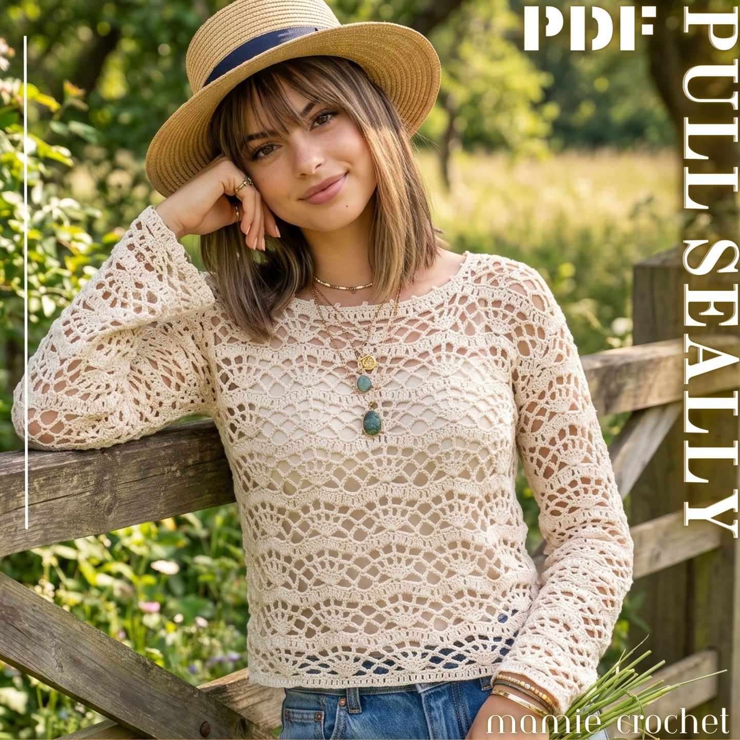 Pull Seally Mamie Crochet tuto pdf