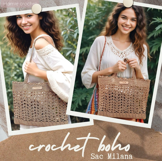 Sac Milana Mamie Crochet tuto pdf