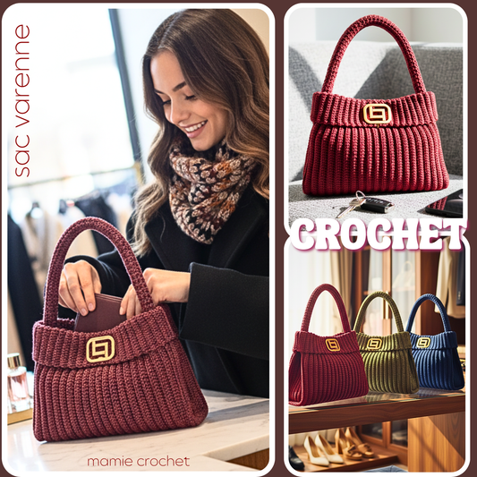 Sac Varenne Mamie Crochet tuto pdf