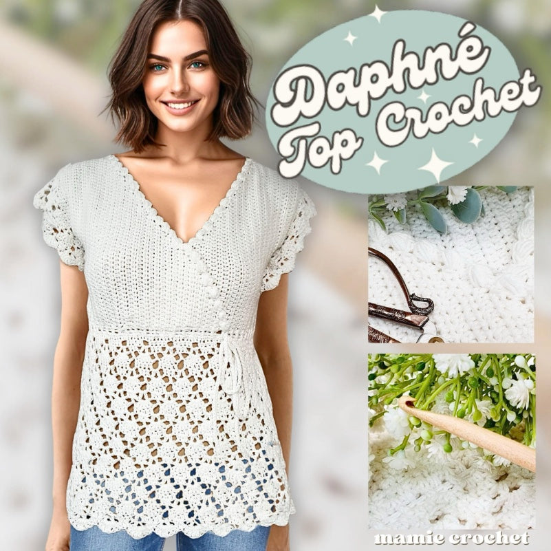 Tunique Daphné Mamie Crochet tuto pdf