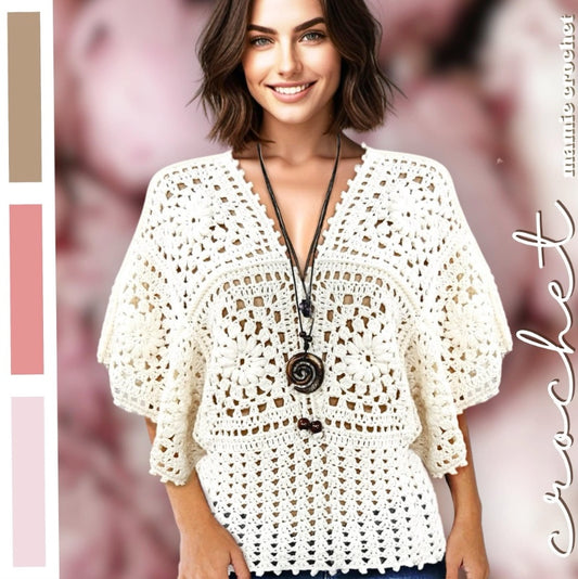 Tunique Laya Mamie Crochet tuto pdf