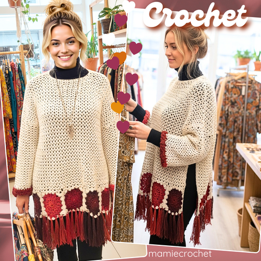 Tunique Anahée Mamie Crochet tuto pdf