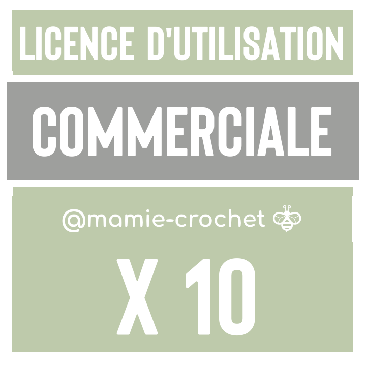 Licence pour utilisation commerciale x 10